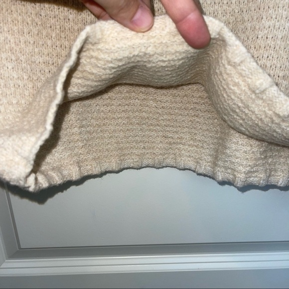 Free People Mae Sweater Mini Skirt Au Lait Sz XS - Picture 8 of 16